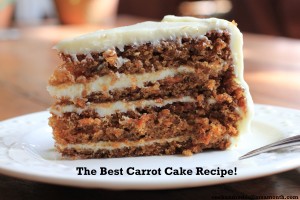 recipe carrot cake easter dessert