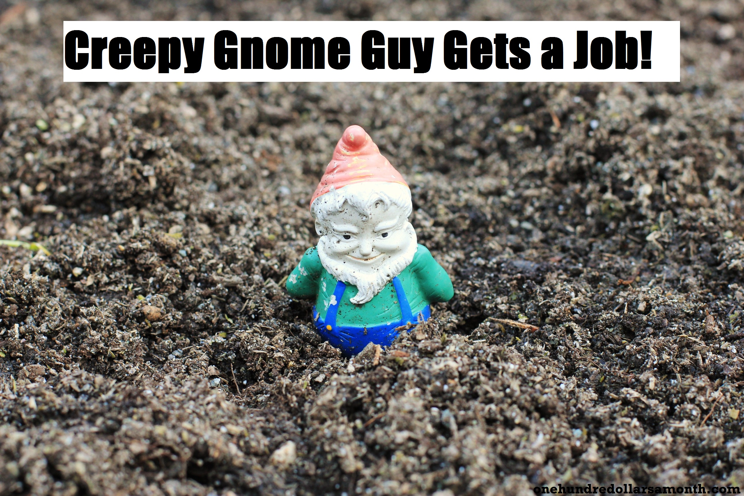 creepy garden gnome