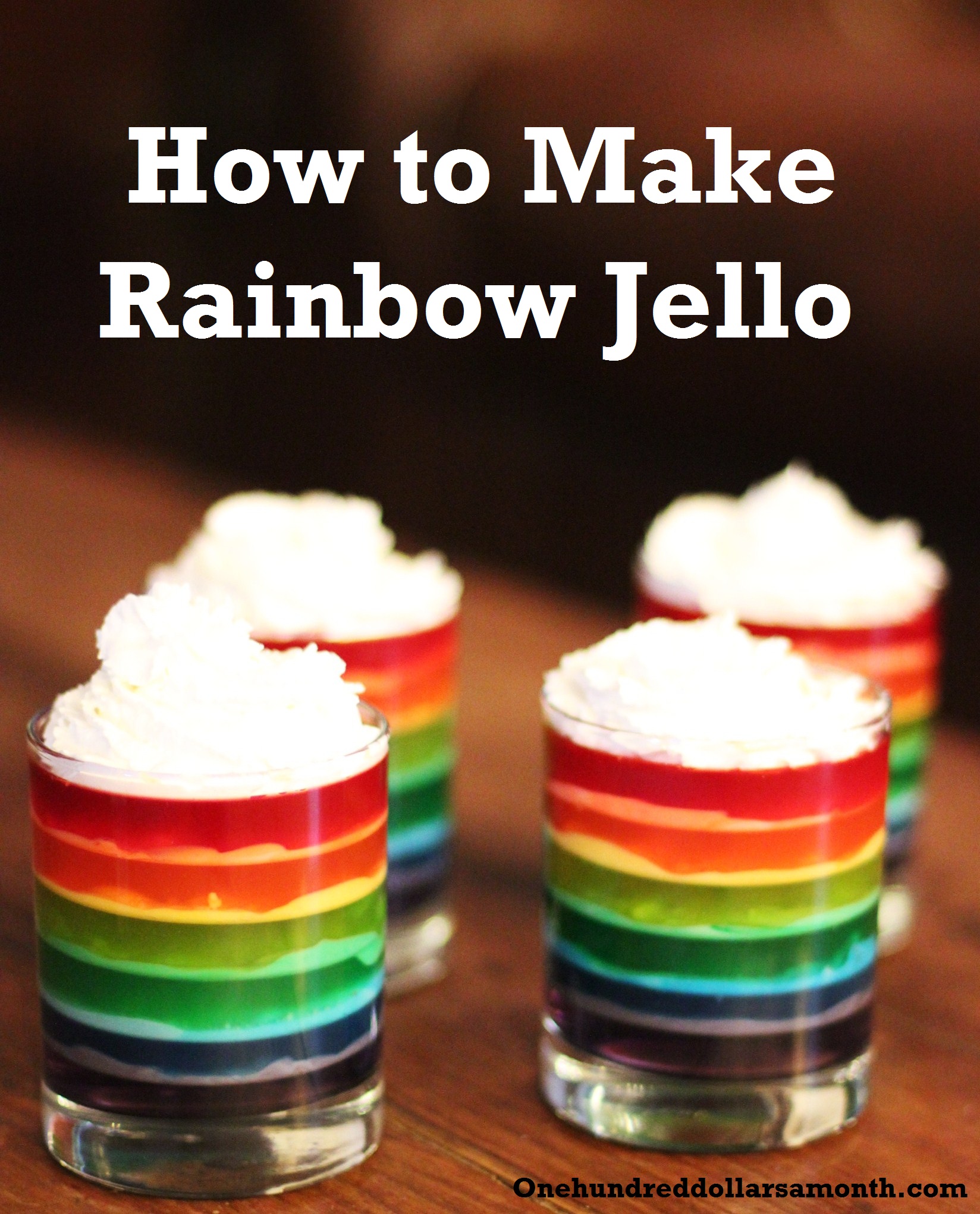 St. Patrick's Day Recipe How to Make Rainbow Jello