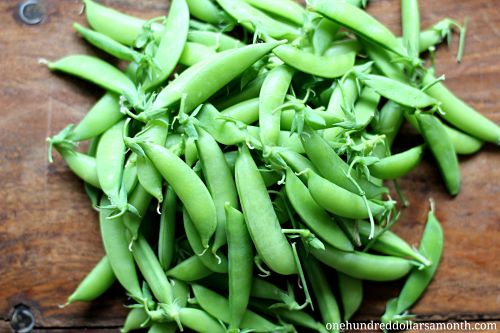 sugar snap peas picture