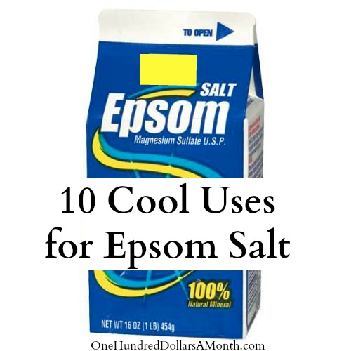 10 Cool Uses for Epsom Salt