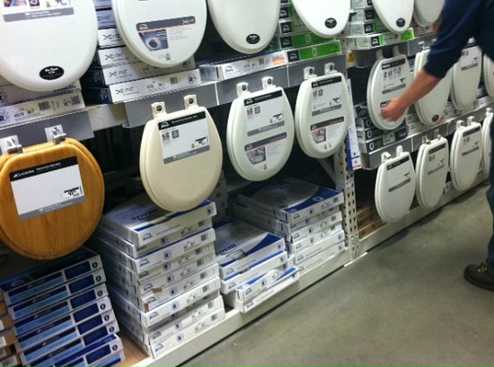commode seats home depot