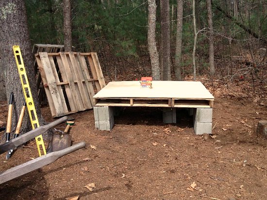 Check out this DIY chicken coop my buddy Heather from Massachusetts 