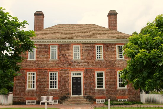 Homes of Colonial Williamsburg, Va - One Hundred Dollars a Month