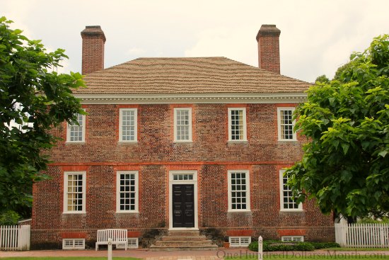 Homes of Colonial Williamsburg, Va - One Hundred Dollars a Month