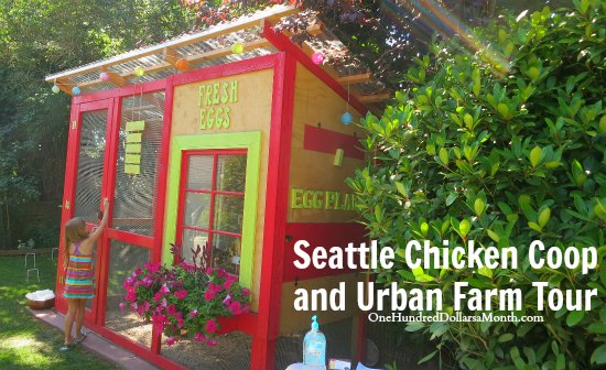 Seattle Chicken Coop and Urban Farm Tour