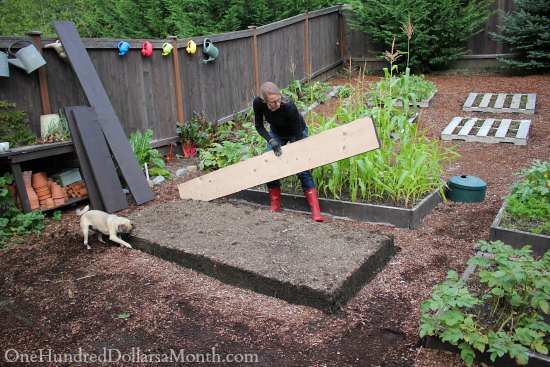 build wood garden box