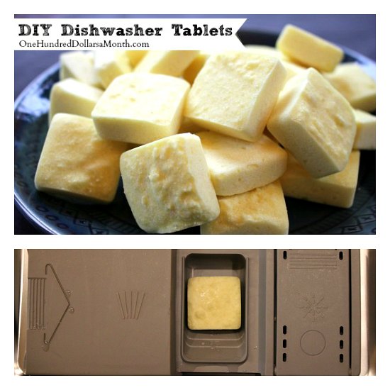 DIY Dishwasher Tablets