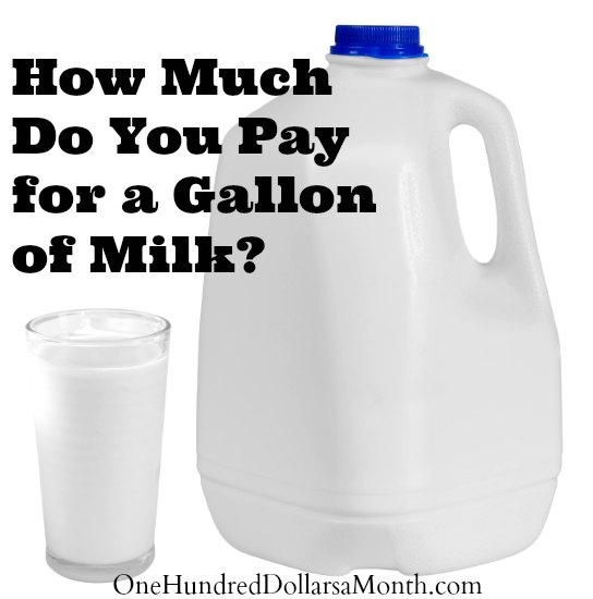How much do you pay for your milk? | yahoo answers