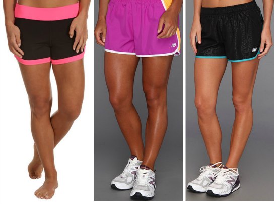 short new balance feminino