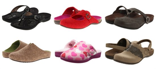 6pm has VIONIC Shoes with Orthaheel Technology on sale starting at