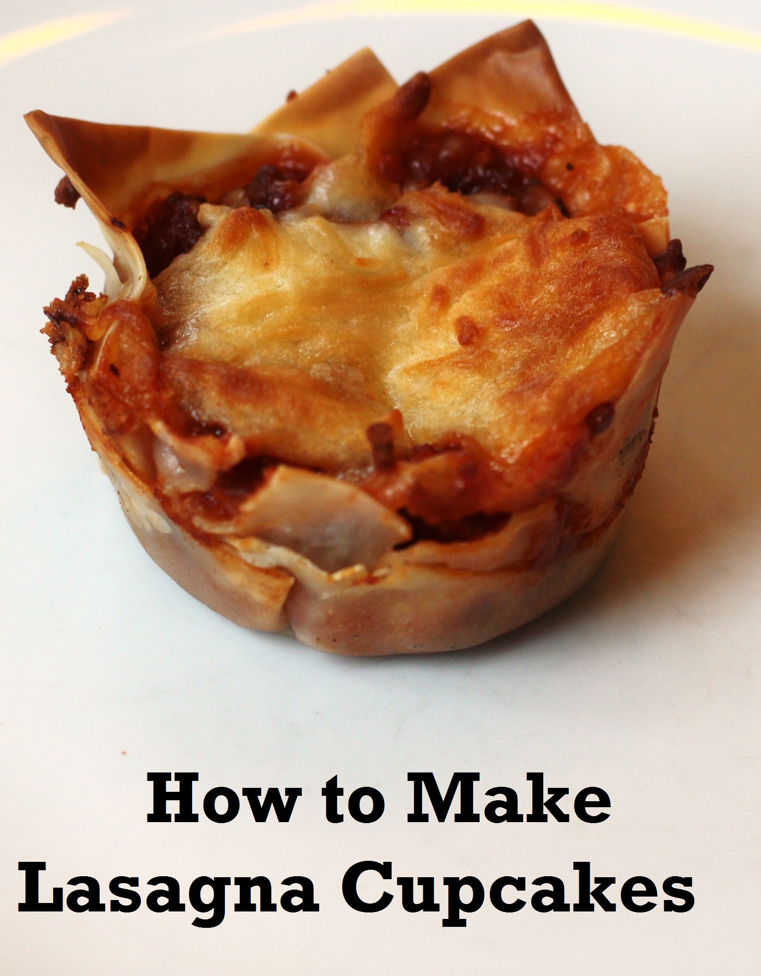 How To Make Lasagna Cupcakes