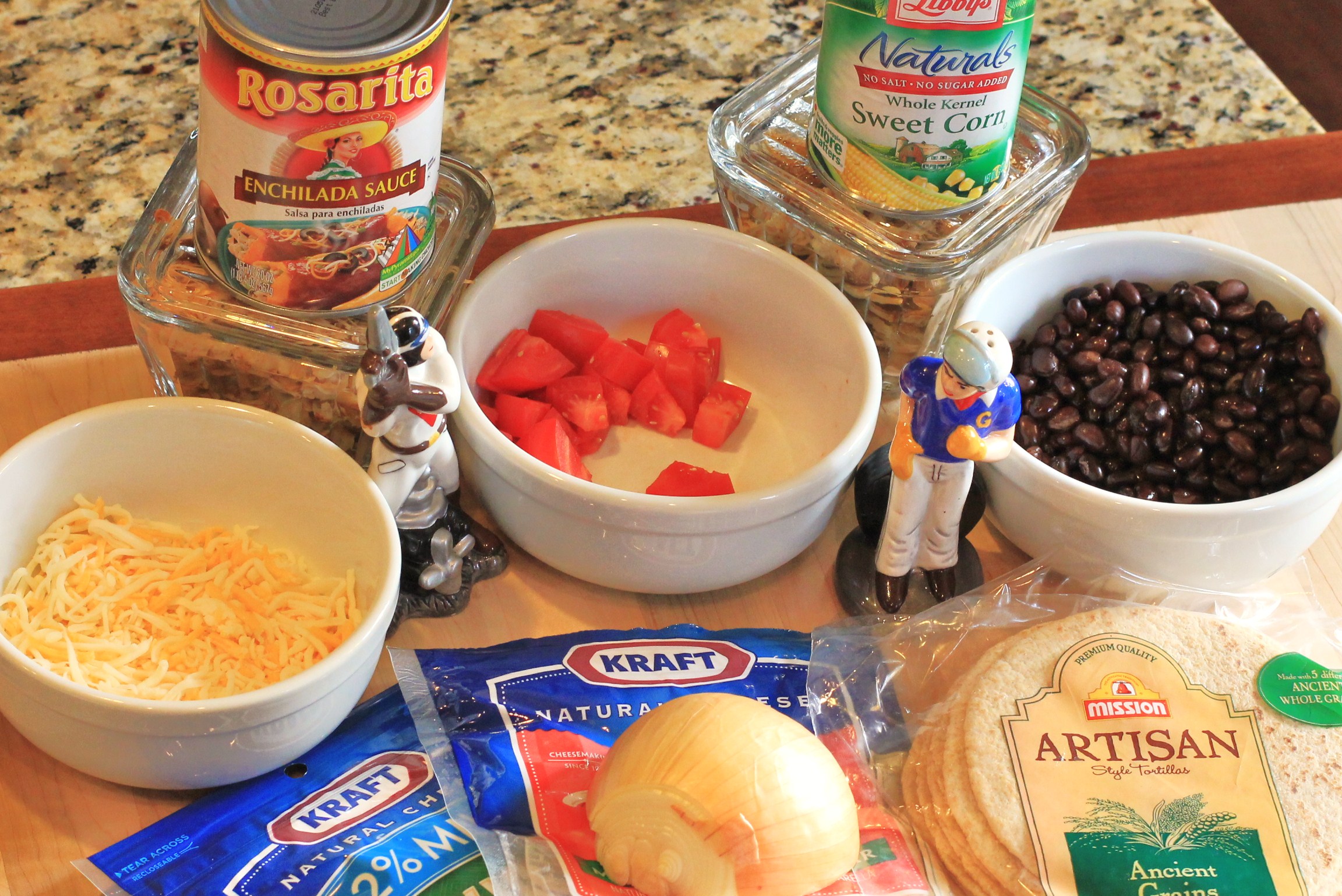 Recipe: How to Make a Layered Chicken and Black Bean Enchilada