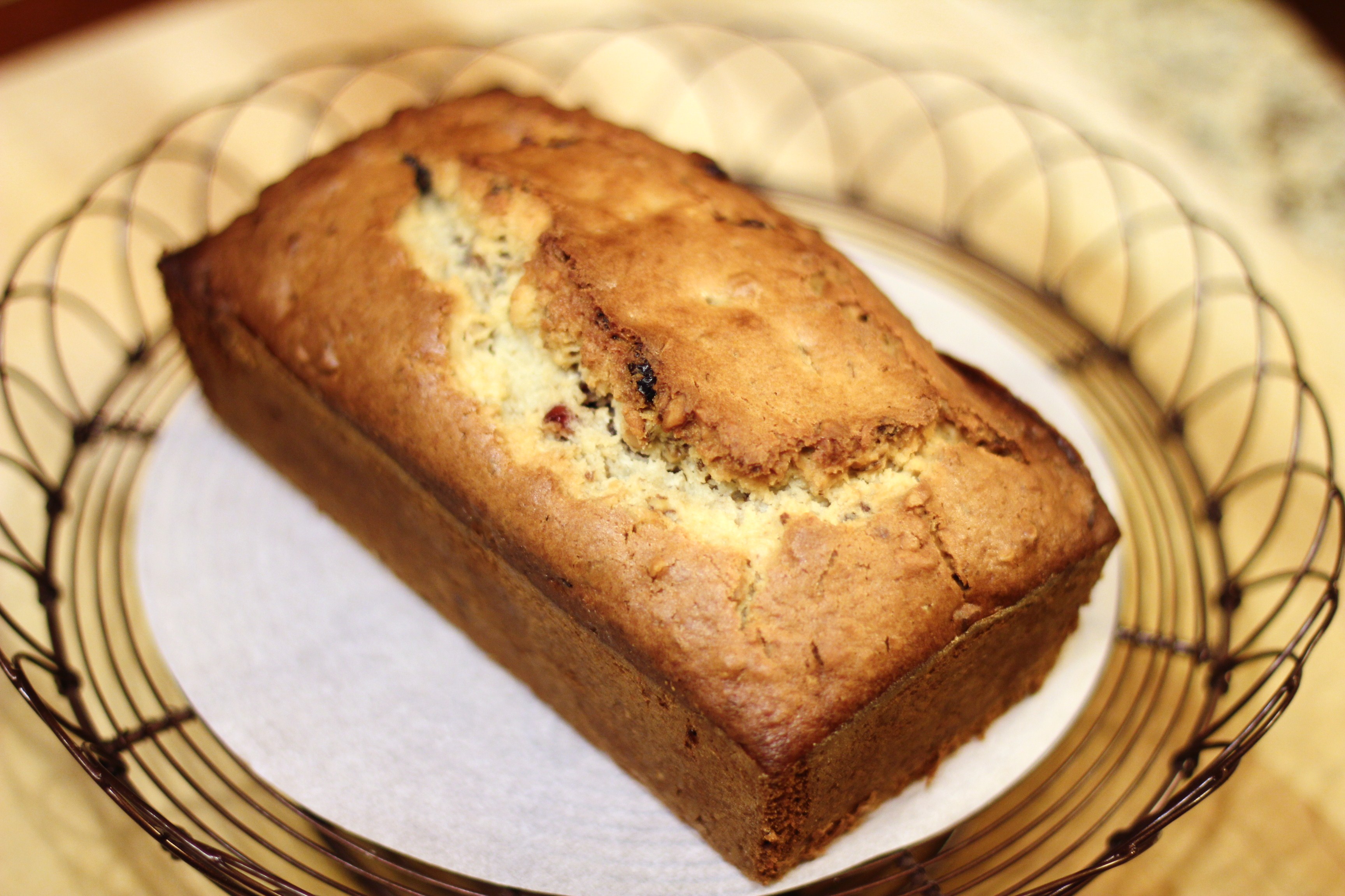 Recipe: Cranberry Walnut Bread
