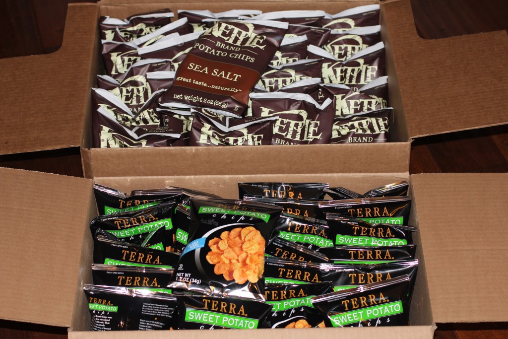 box of chips One Hundred Dollars a Month