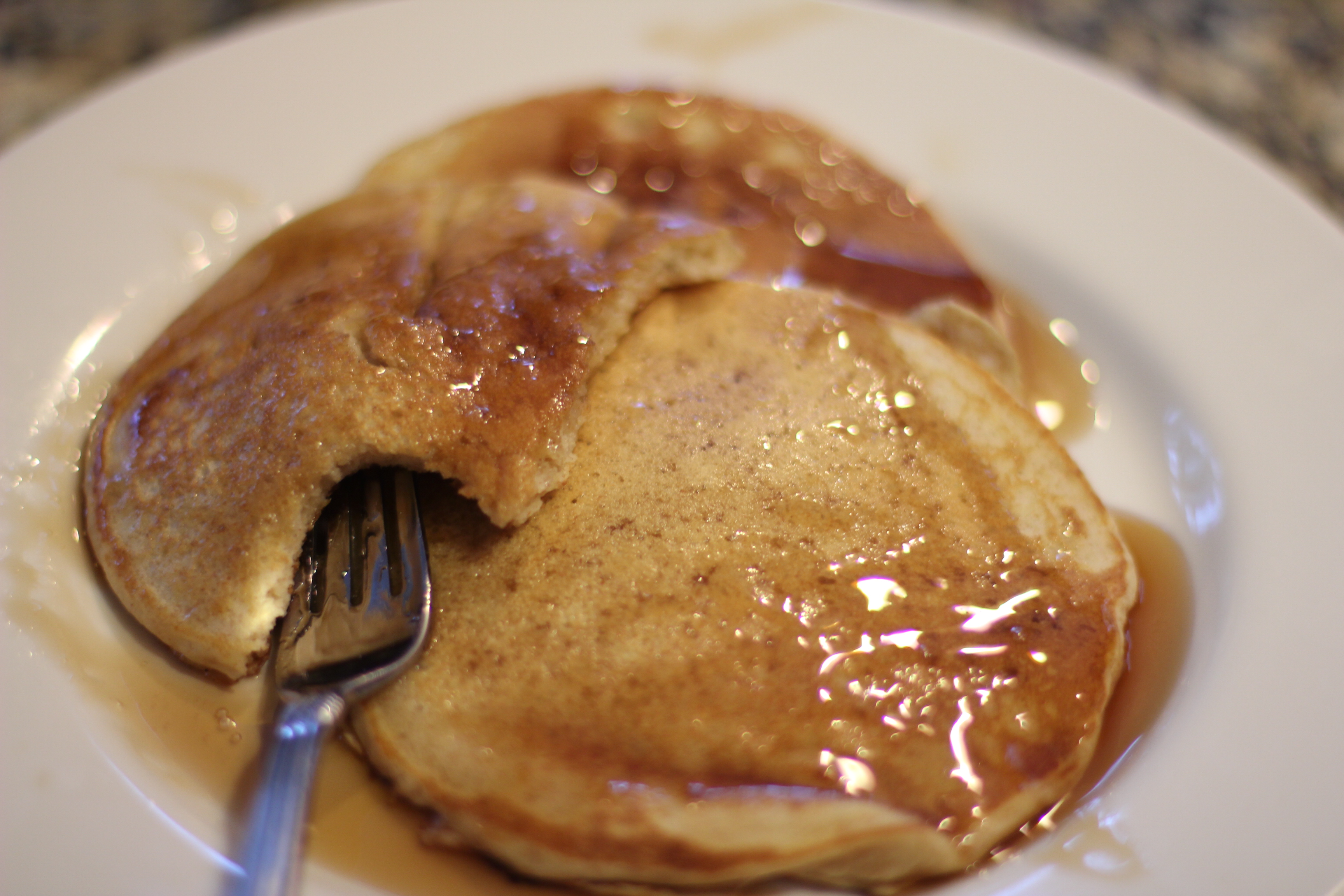 Recipe: Whole Wheat Buttermilk Pancakes - One Hundred Dollars a Month