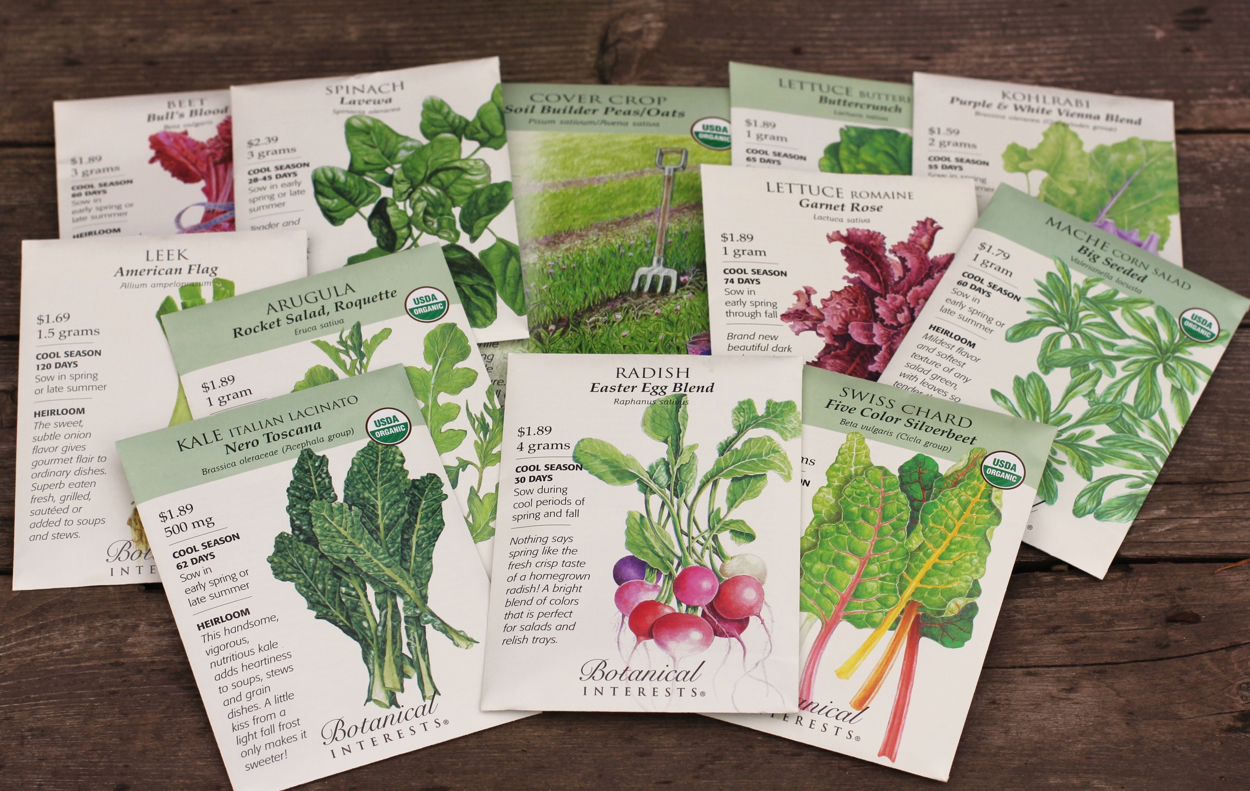 Botanical Interests Seed Giveaway!