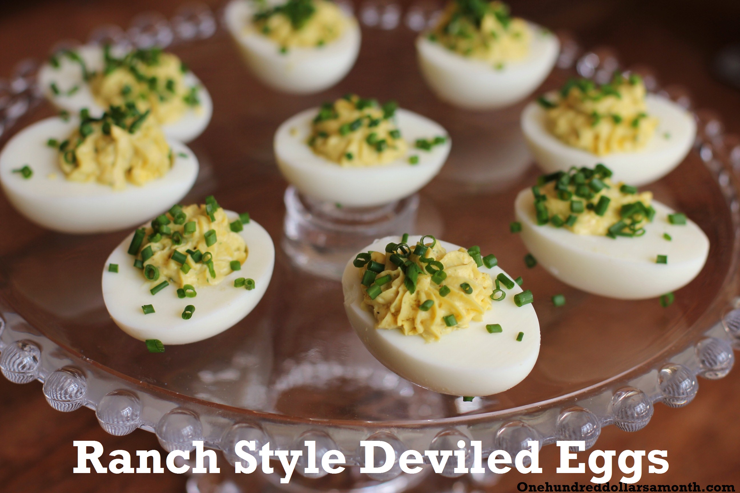 Recipe ranch style deviled eggs