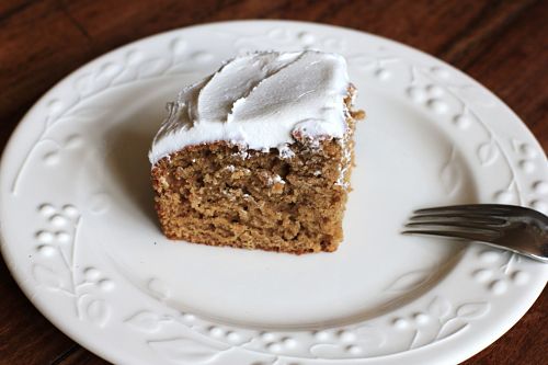 Recipe: Applesauce Spice Cake