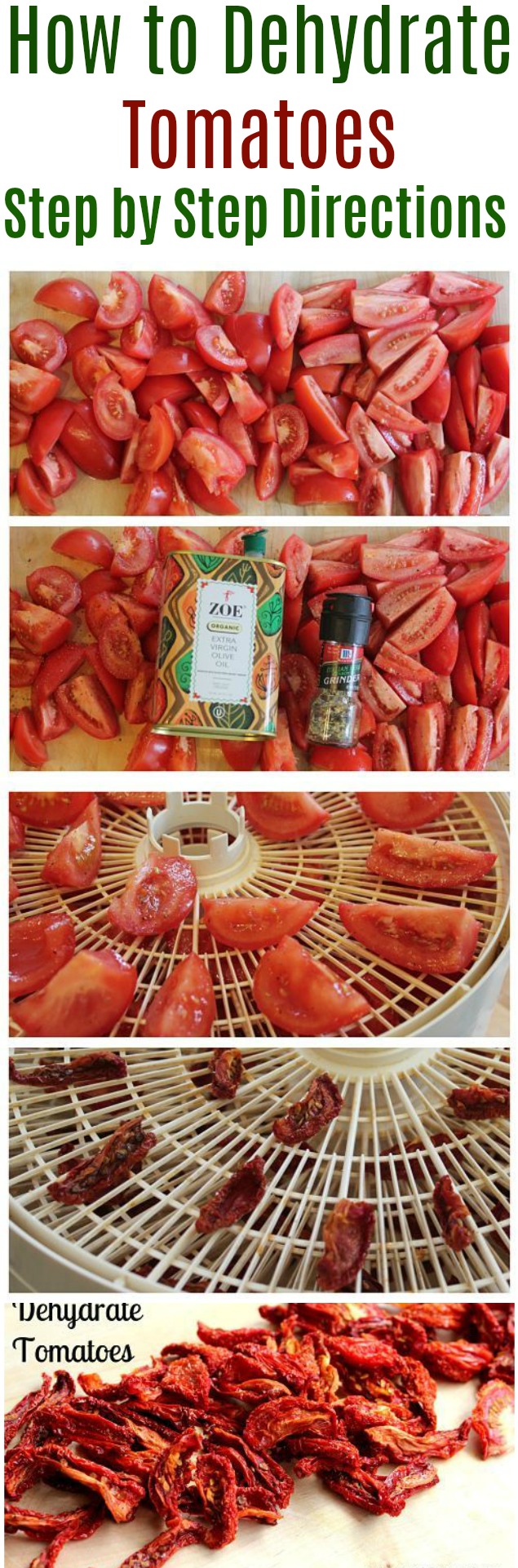 Frugal Living – How to Dehydrate Tomatoes