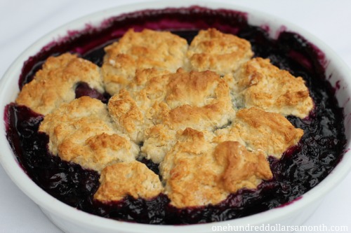 Easy Summer Recipes – Blueberry Cherry Cobbler