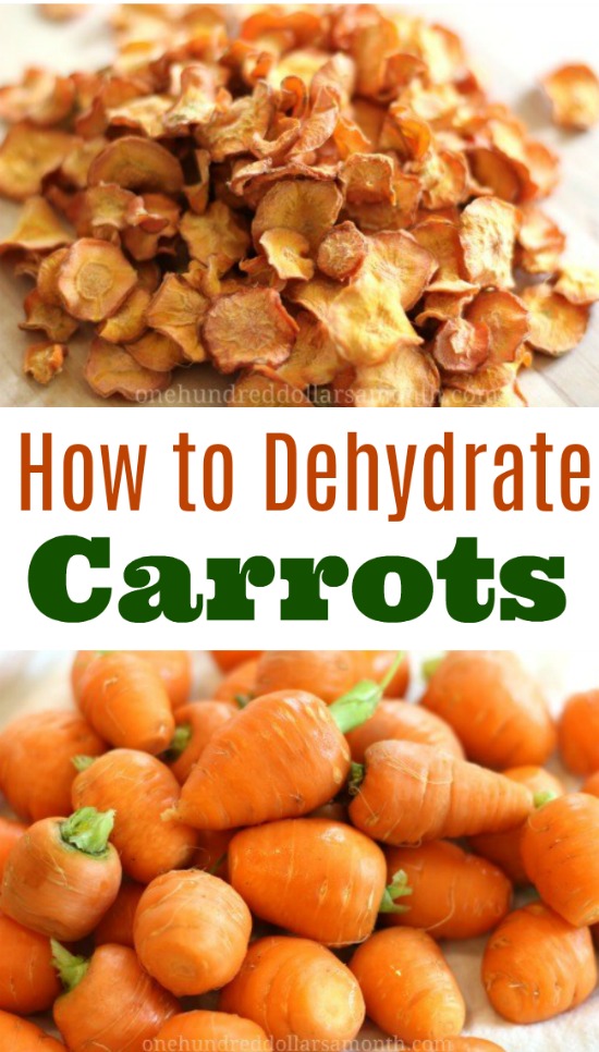 How to Dehydrate Carrots