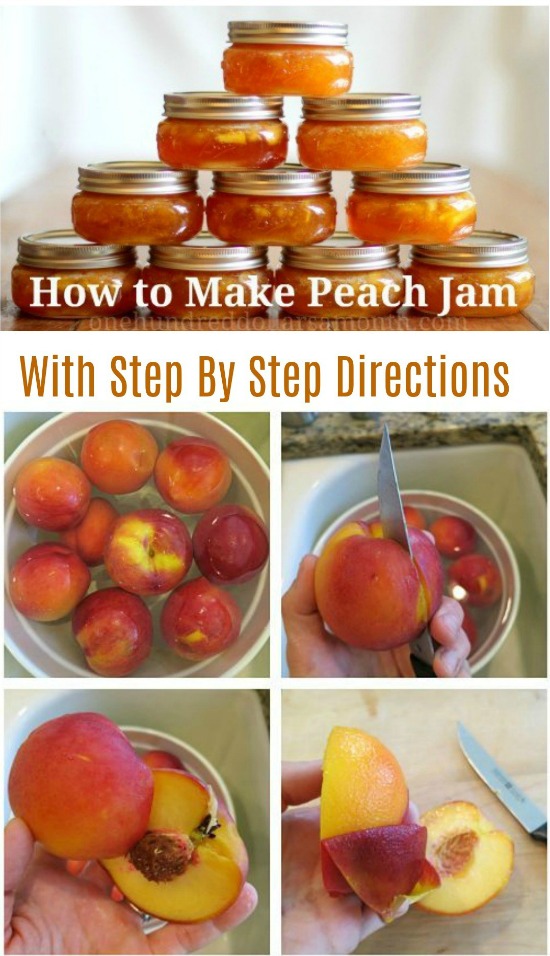Canning 101 – How To Make Peach Jam