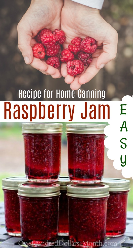Canning 101 – How to Make Raspberry Jam