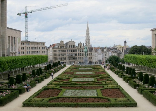 Mont des Arts Kunstberg Brussels, Belgium – Garden Tour