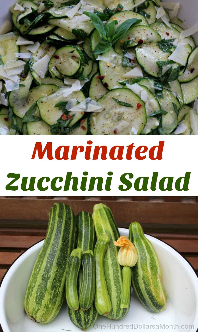 Marinated Zucchini Salad