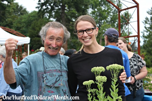 Mavis Meets Ciscoe Morris at the Highline Sea Tac Botanical Garden