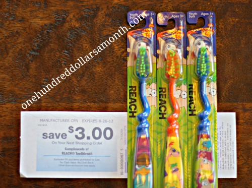 Albertsons – Reach Toothbrush Money Maker!