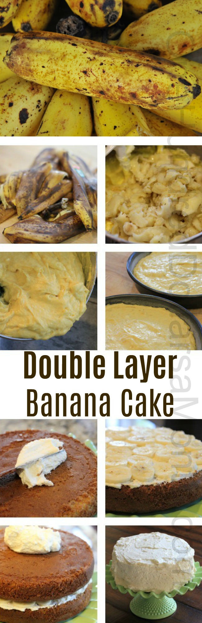 Recipe – Double Layer Banana Cake