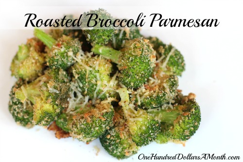 Easy Side Dish Recipes – Roasted Broccoli Parmesan