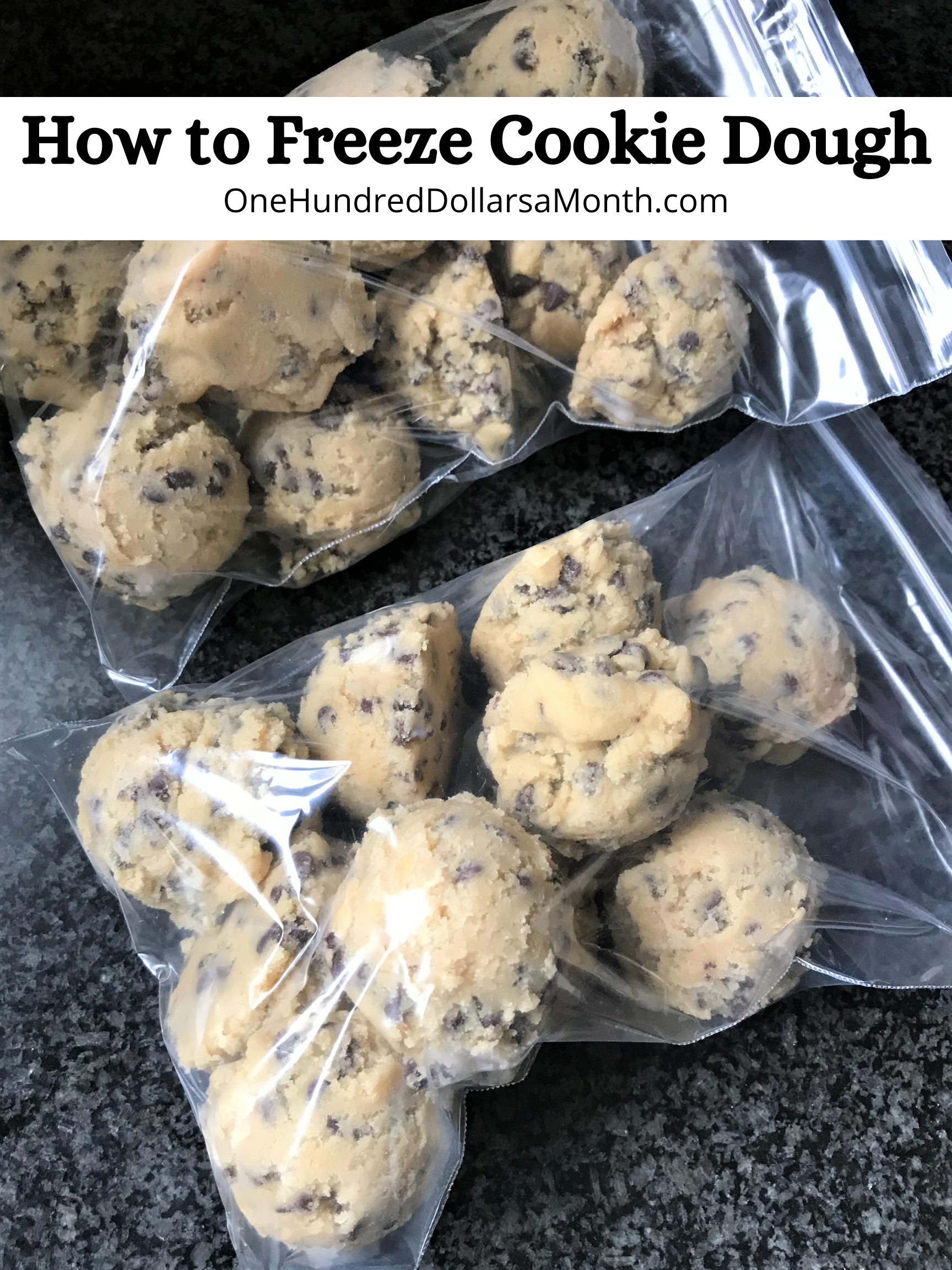 How to Freeze Cookie Dough