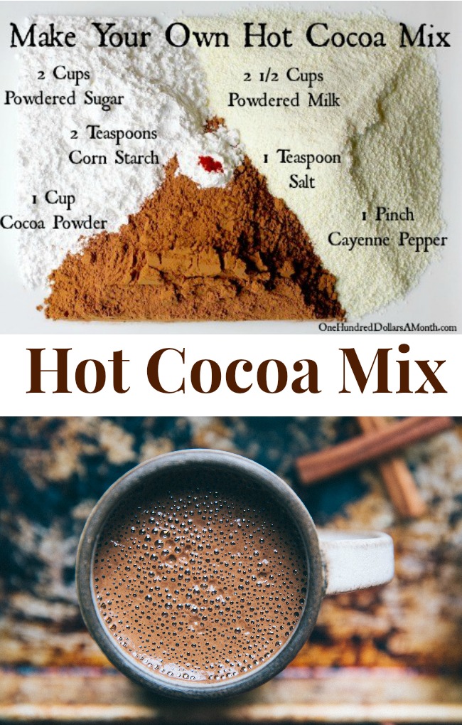 Recipe – How to Make Your Own Hot Cocoa Mix