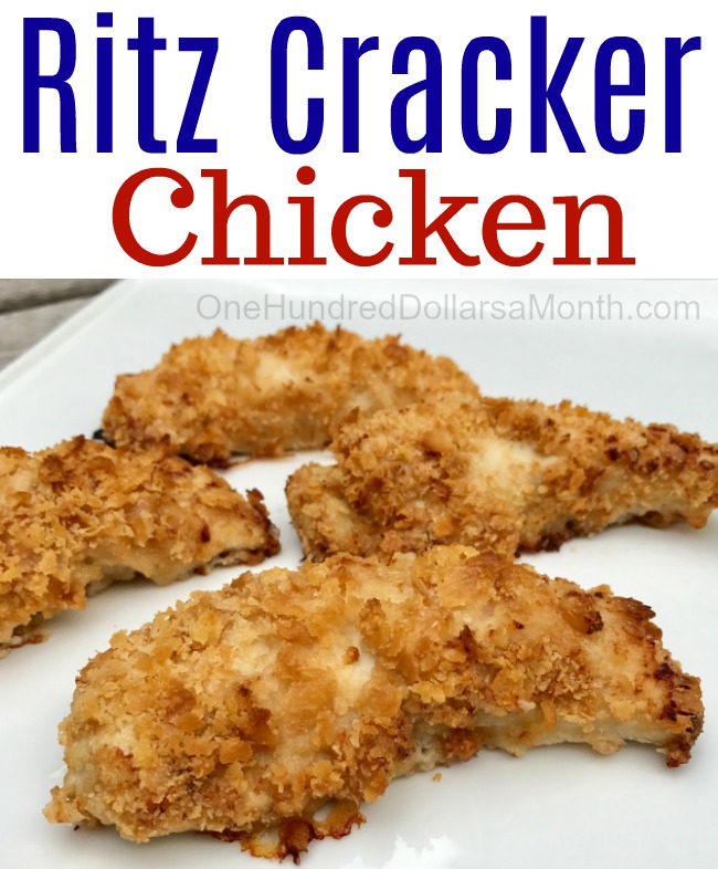 Simple Chicken Recipes – Ritz Cracker Chicken