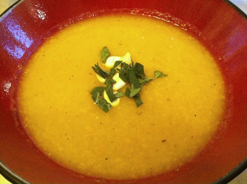 Easy Vegan Recipes – Hubbard Squash Soup