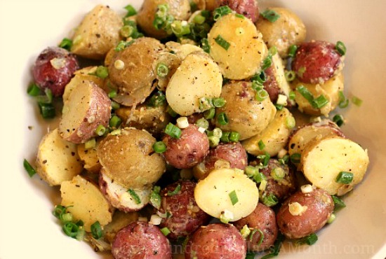 Dijon Potato Salad with Green Onions Recipe