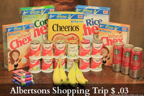 How to Feed Your Family For One Hundred Dollars a Month – Albertsons Double Coupons