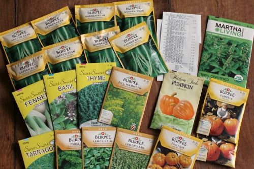 Shopping with Mavis – 21 Packets of Seeds for $0.15 at The Home Depot