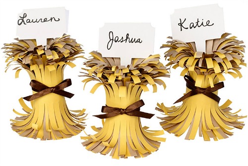 Thanksgiving Place Card Ideas