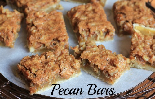 Thanksgiving Dessert Recipes – Pecan Bars