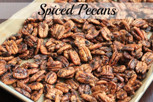 Thanksgiving Snack Recipes – Spiced Pecans