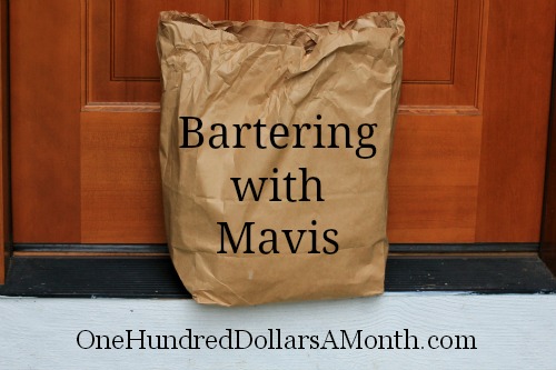 Bartering with Mavis – Organic Deer for Dry Goods