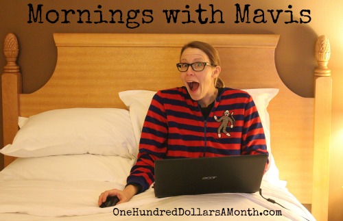 Mornings with Mavis – Task Free Light, Weekend Homesteader, Personalized Stamper, Free Music, Coupons + More