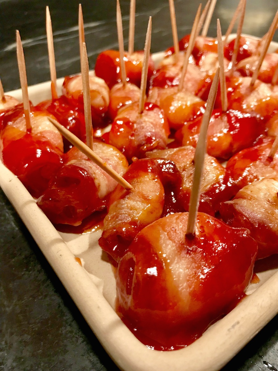 Bacon Wrapped Water Chestnuts