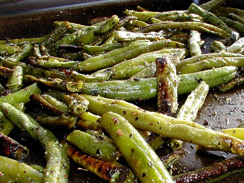 Easy Side Dish Recipes – Roasted Green Beans
