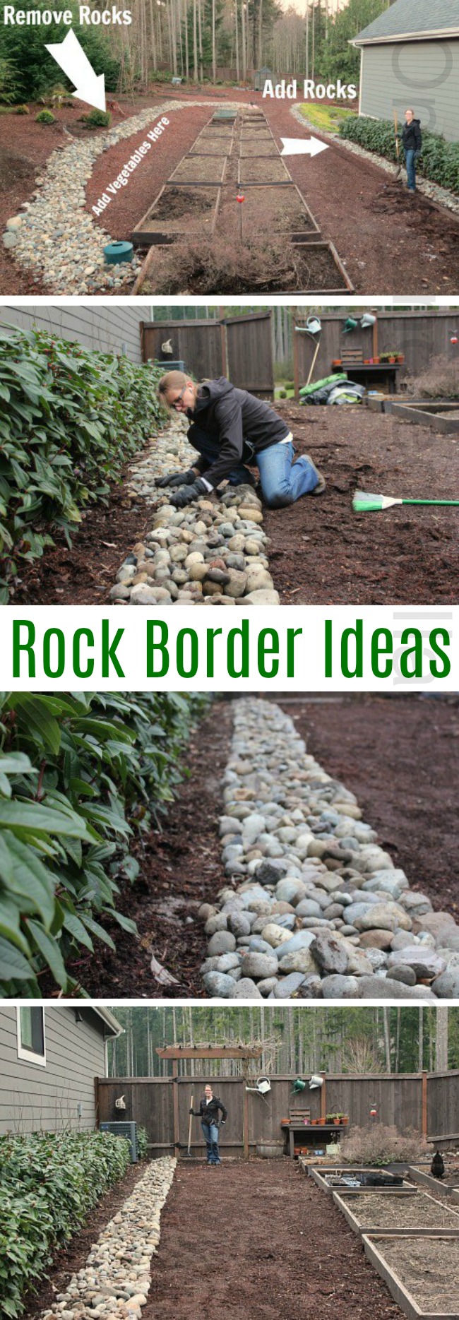 Mavis Garden Blog – Rock Border is Now Complete!