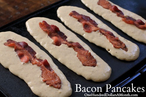 Breakfast Recipes : How to Make Bacon Pancakes